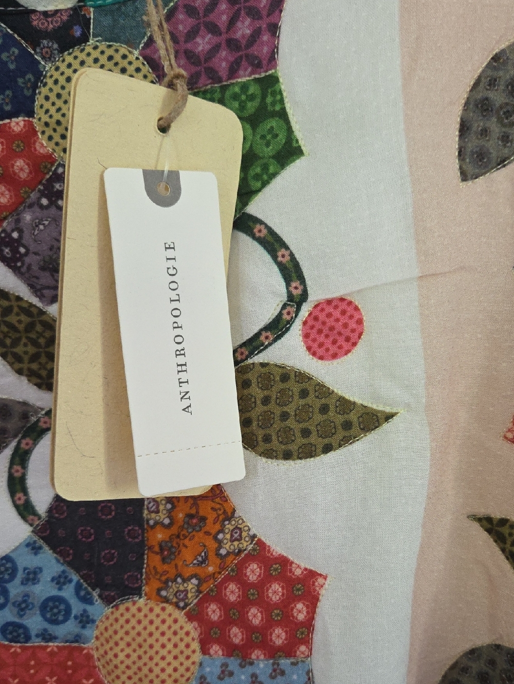 Anthropologie Let Me Be Quilted Patchwork Maxi Dress - Picture 5 of 11